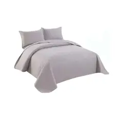 GENERICO - Quilt de verano cuadricula 2 plazas