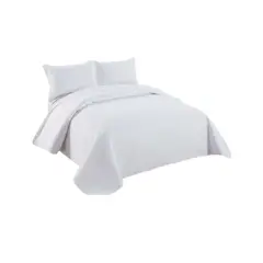 GENERICO - Quilt de verano cuadricula king-super king