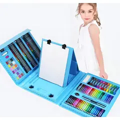 GENERICO - Set de estuche de 168 piezas de lapices de colores