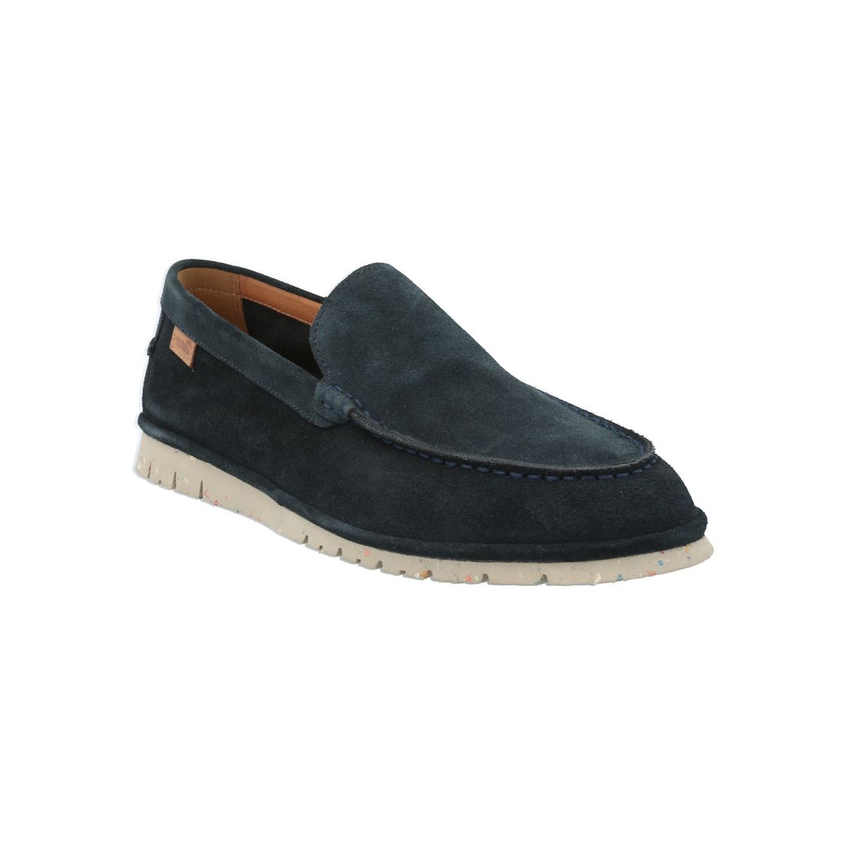 ROCKFORD - Mocasín Cuero Hombre Piastri Azul ROCKFORD