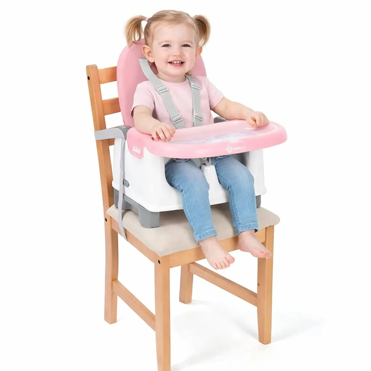 SAFETY 1ST - Silla de Comer Booster Mila SAFETY 1ST Rosa