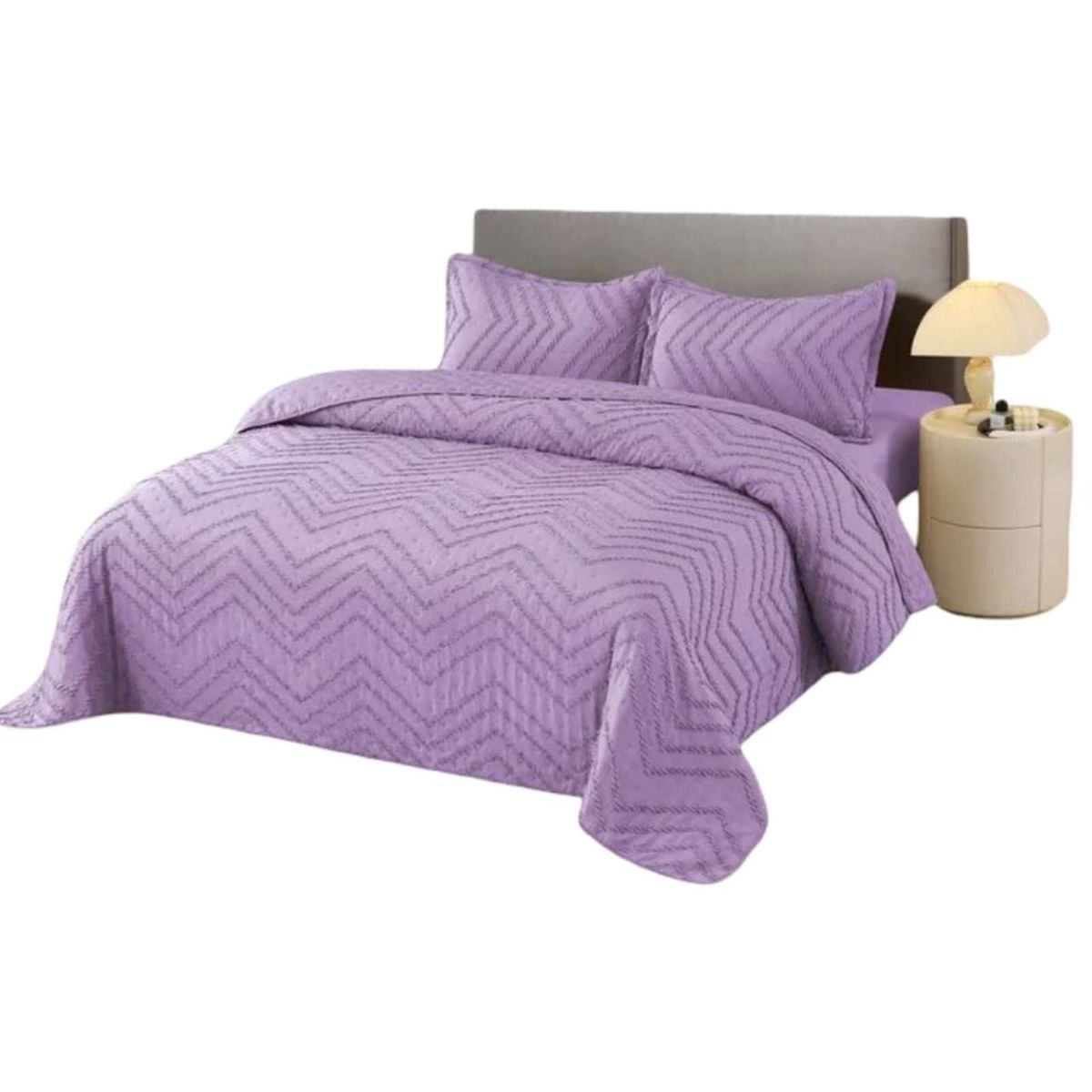 GENERICO - Cubrecamas de verano Chevron 2 plazas