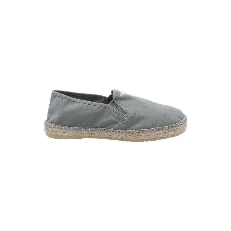 Alpargata Algodón Orgánico Mujer Biscon Gris
