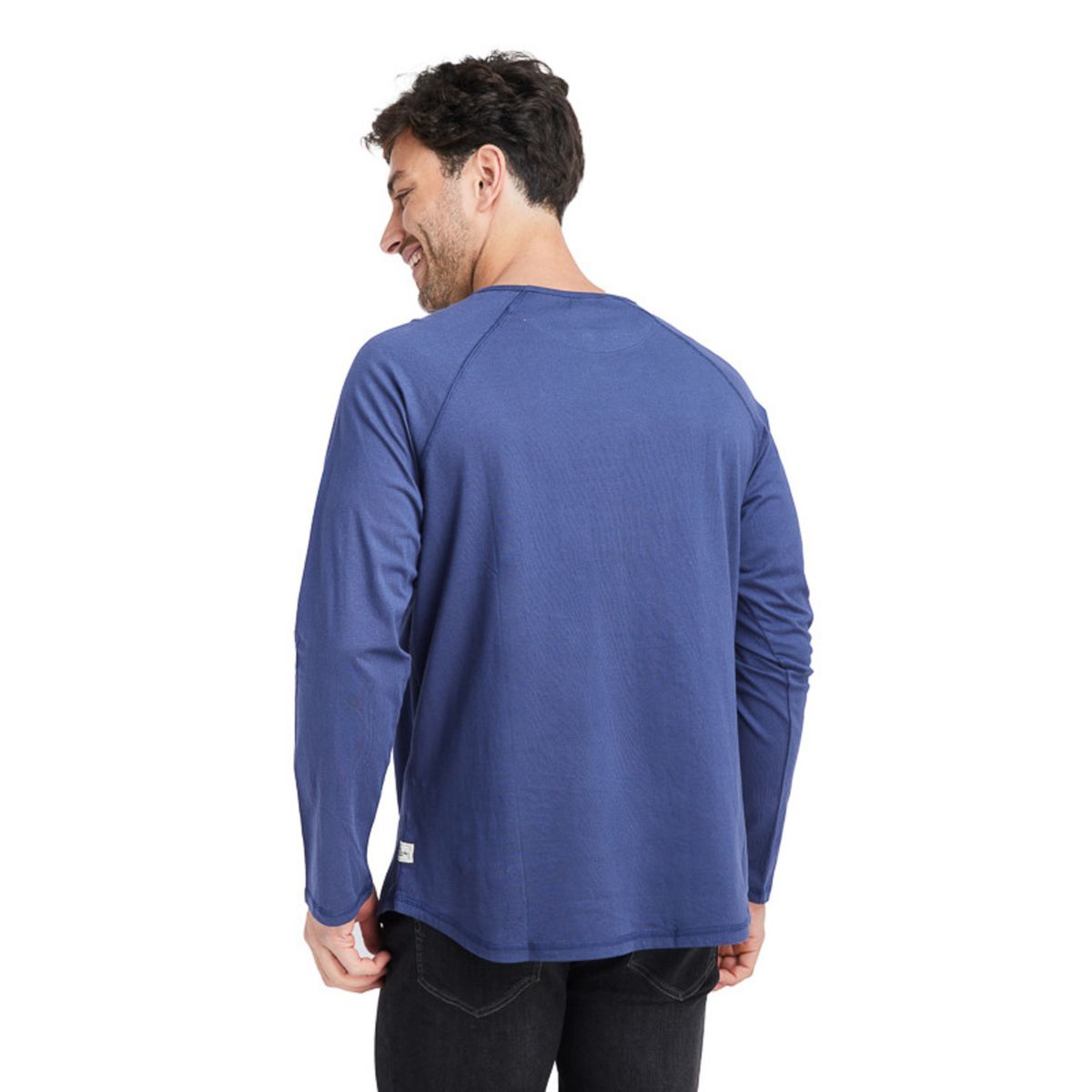 PANAMA JACK - Polera Hombre Casual Azul Panama Jack