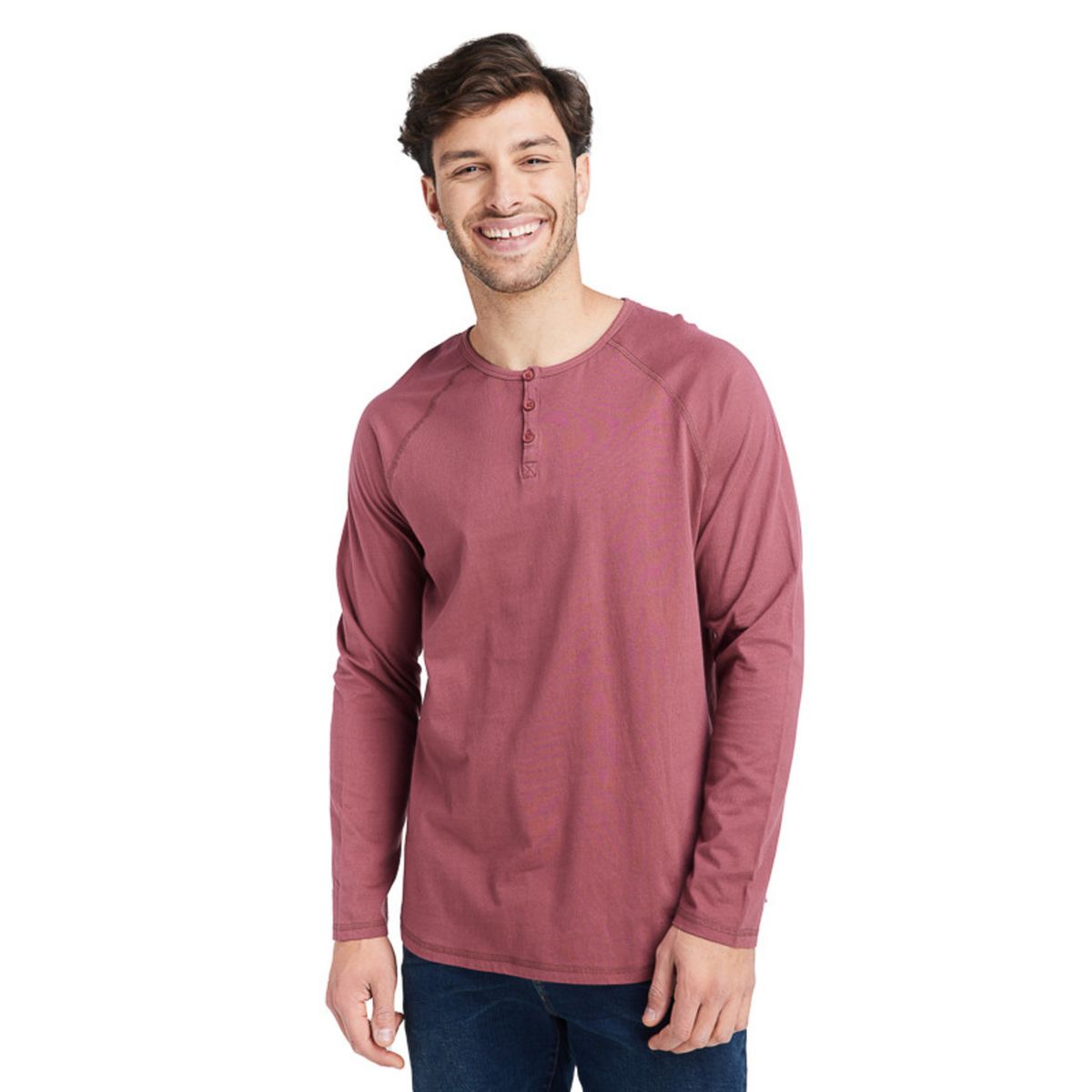 PANAMA JACK - Polera Hombre Casual Bordó Panama Jack