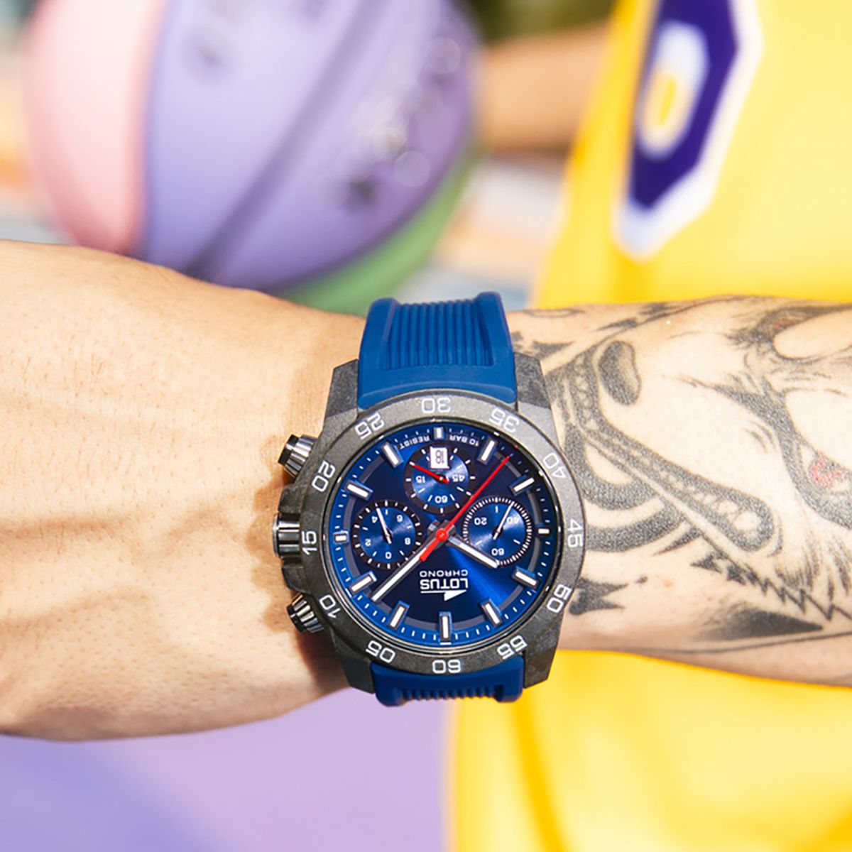 LOTUS - Reloj 18974/1 Lotus Azul Hombre Chrono