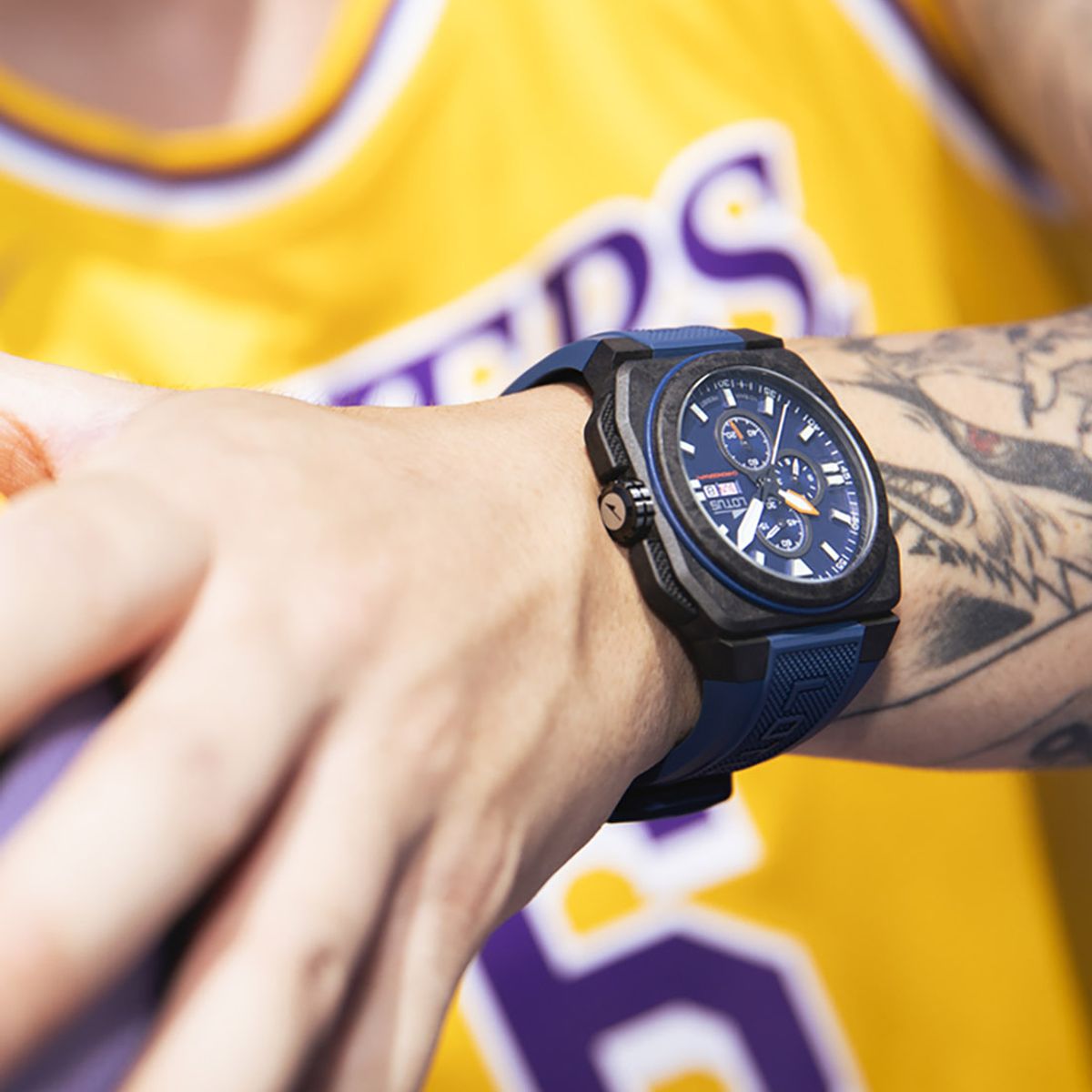 LOTUS - Reloj 18976/3 Lotus Azul Hombre Chrono