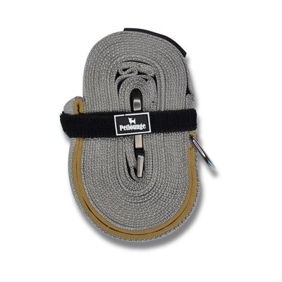 Imagen 2 del producto Correa De Paseo Power Trail 5m Perros Hasta 50kg - Gris - 5m