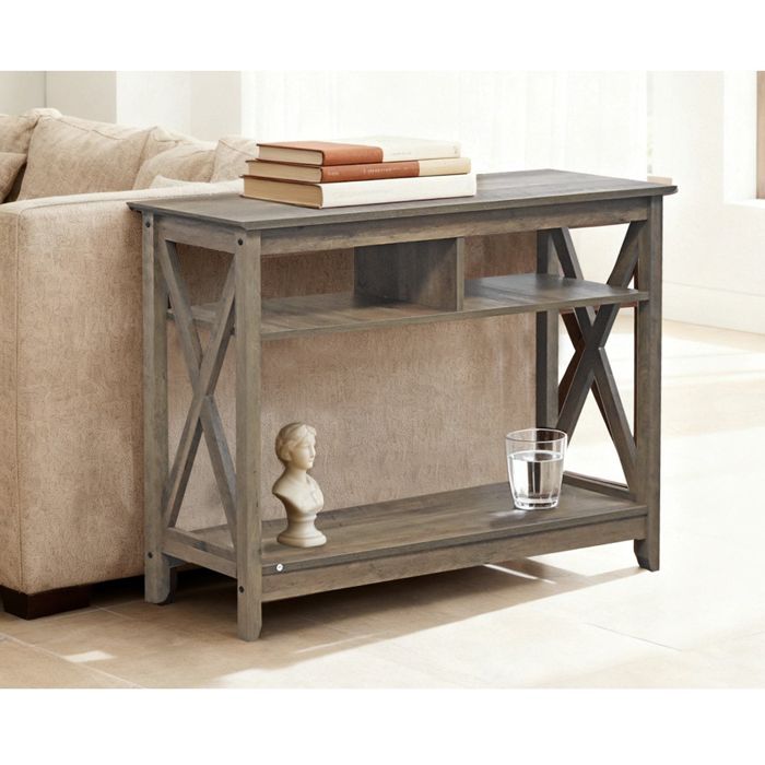 MSA MUEBLES SANTA ANA Arrimo APARADOR Rustick OAK | Falabella Chile