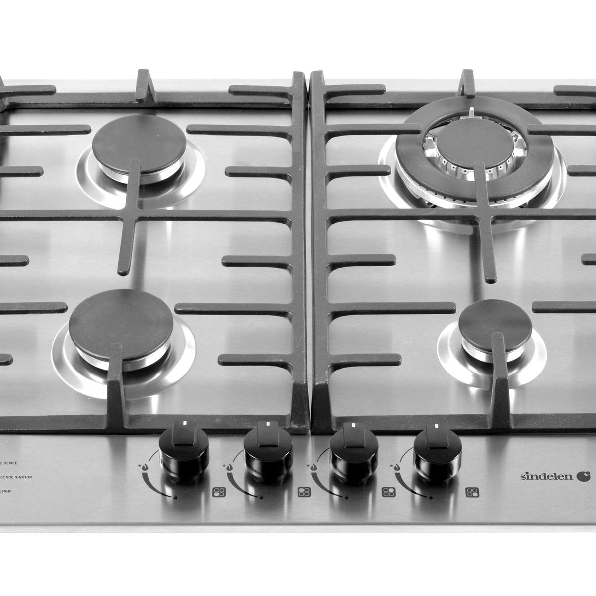 SINDELEN - Encimera Gas Sindelen CEG-4670IN 4 Quemadores
