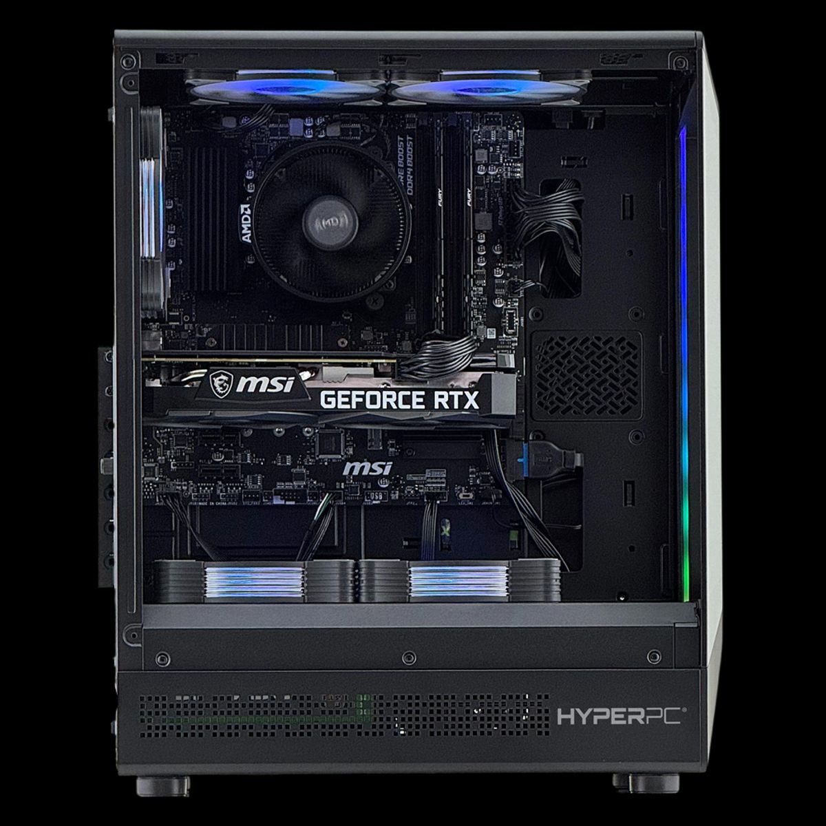 HYPERPC - PC GAMER AMD RYZEN 5 8400F 16Gb DDR5 1Tb RX 7600 WiFi