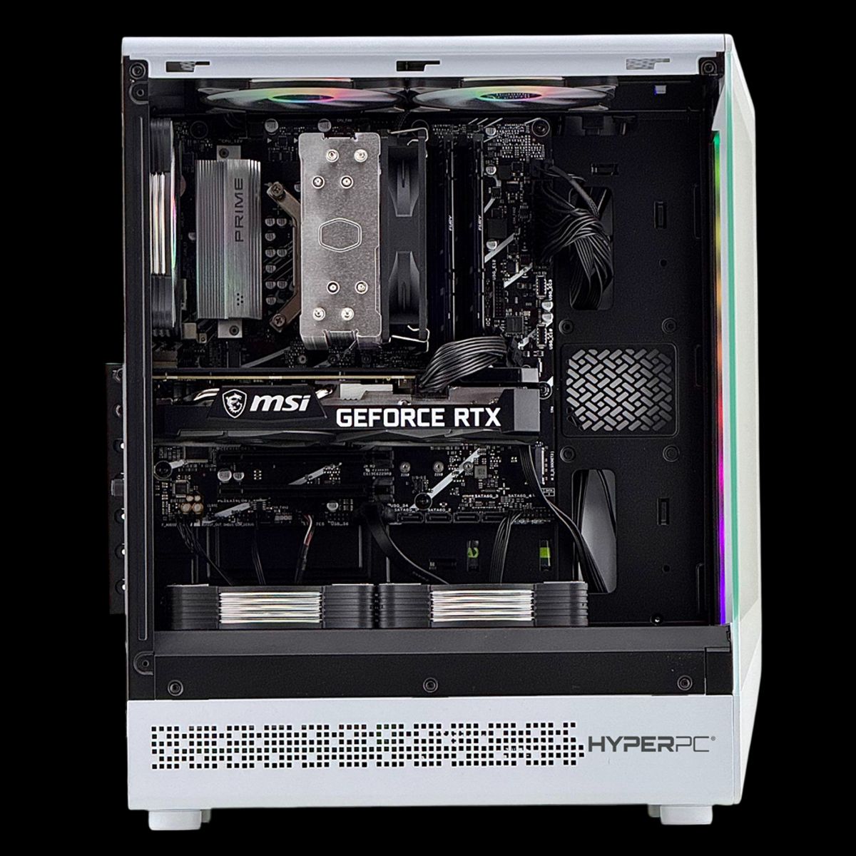HYPERPC - PC GAMER Blanco AMD RYZEN 5 9600X 16Gb DDR5 1Tb RX 7600
