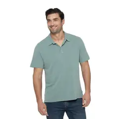 PANAMA JACK - Polera Hombre Casual Verde claro