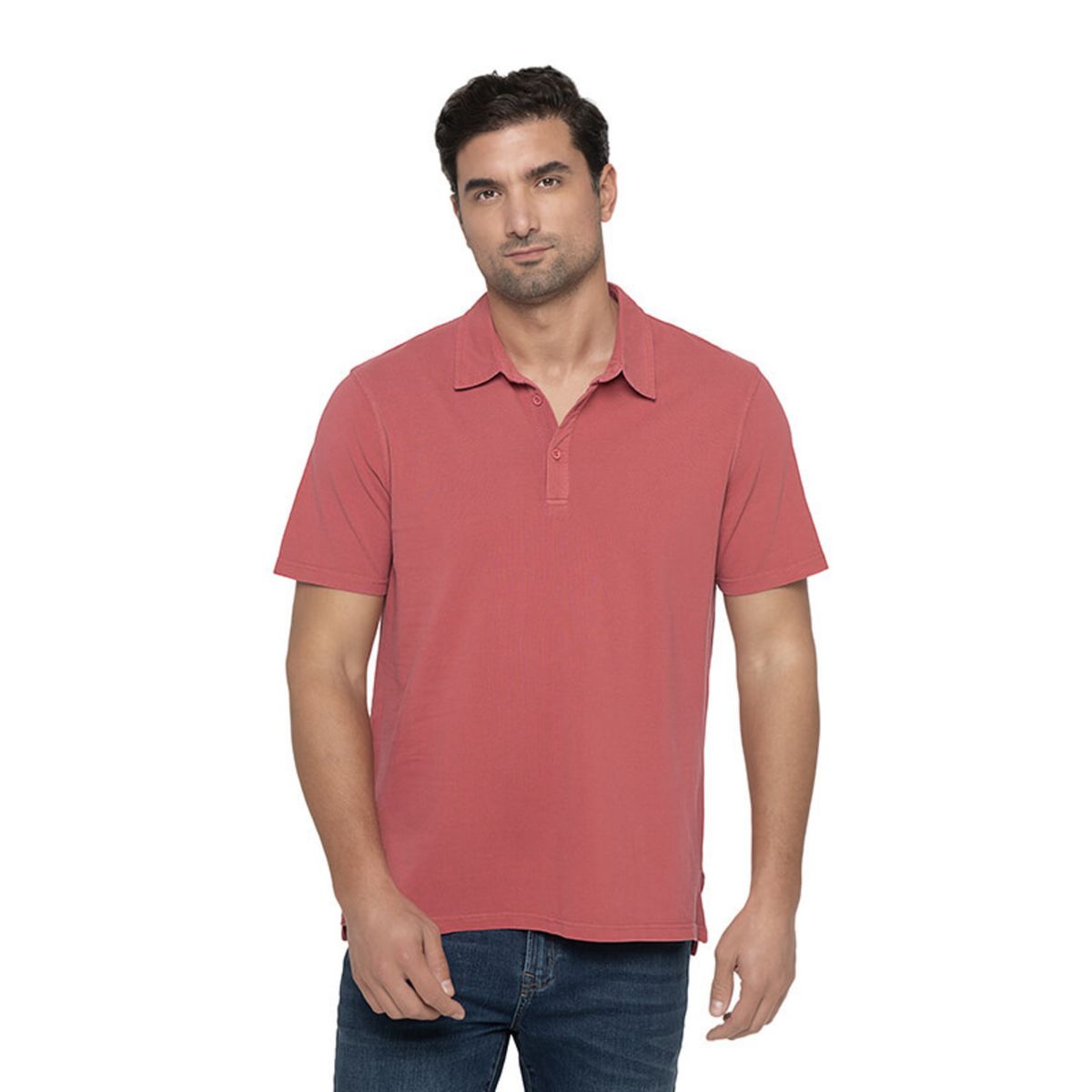 PANAMA JACK - Polera Hombre Casual Rojo Panama Jack