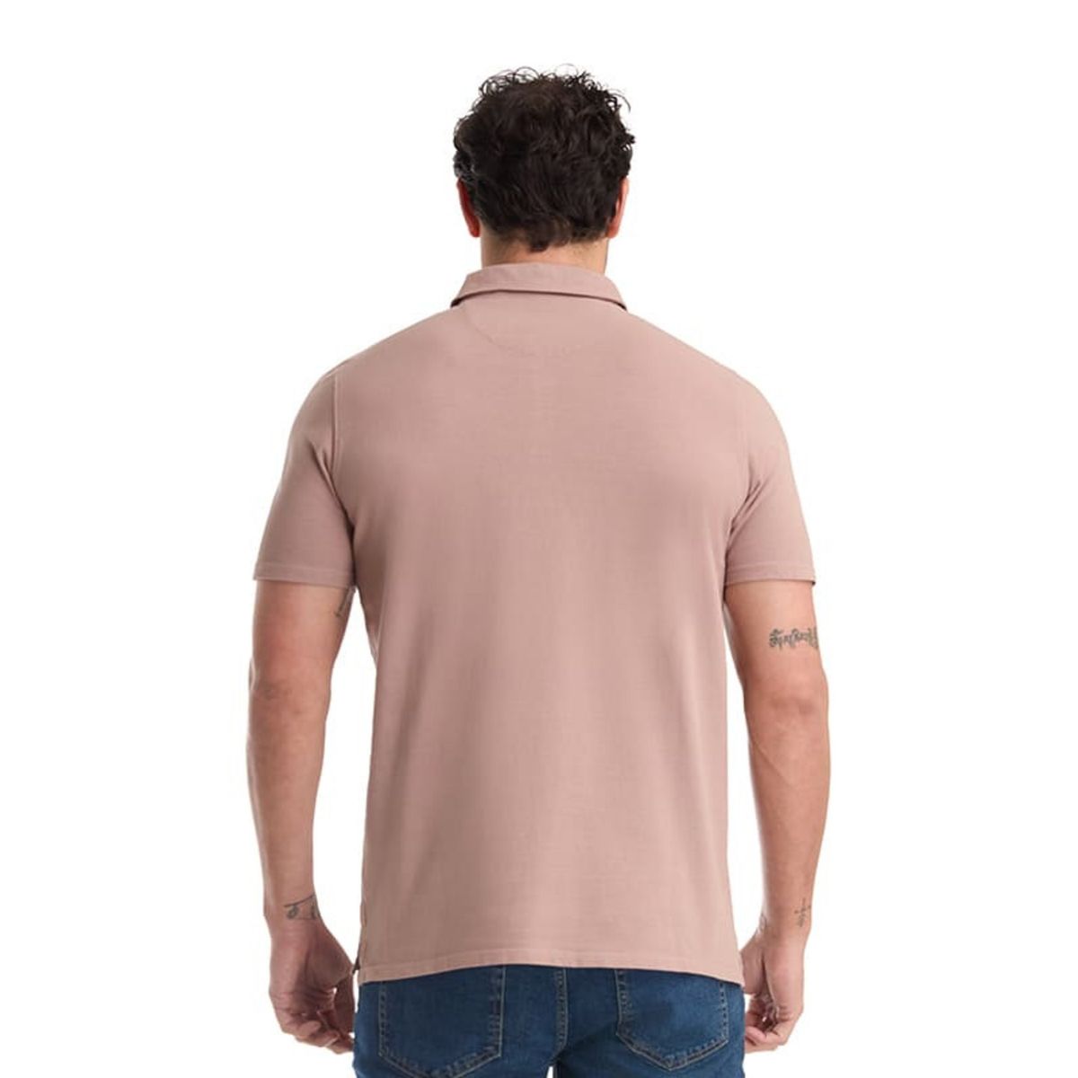 PANAMA JACK - Polera Hombre Casual Rosa Panama Jack