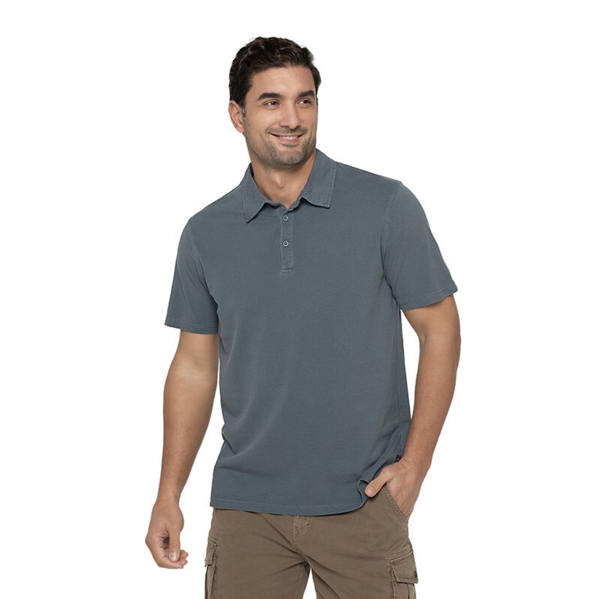 PANAMA JACK - Polera Hombre Casual Verde oscuro Panama Jack