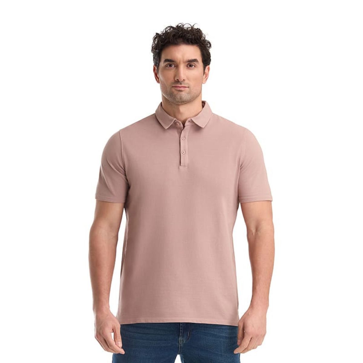 PANAMA JACK - Polera Hombre Casual Rosa Panama Jack