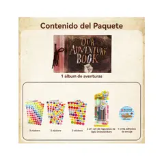 GENERICO - Álbum De Fotos Romántico Diy 40 Páginas Con Stickers Y Set Color Chocolate