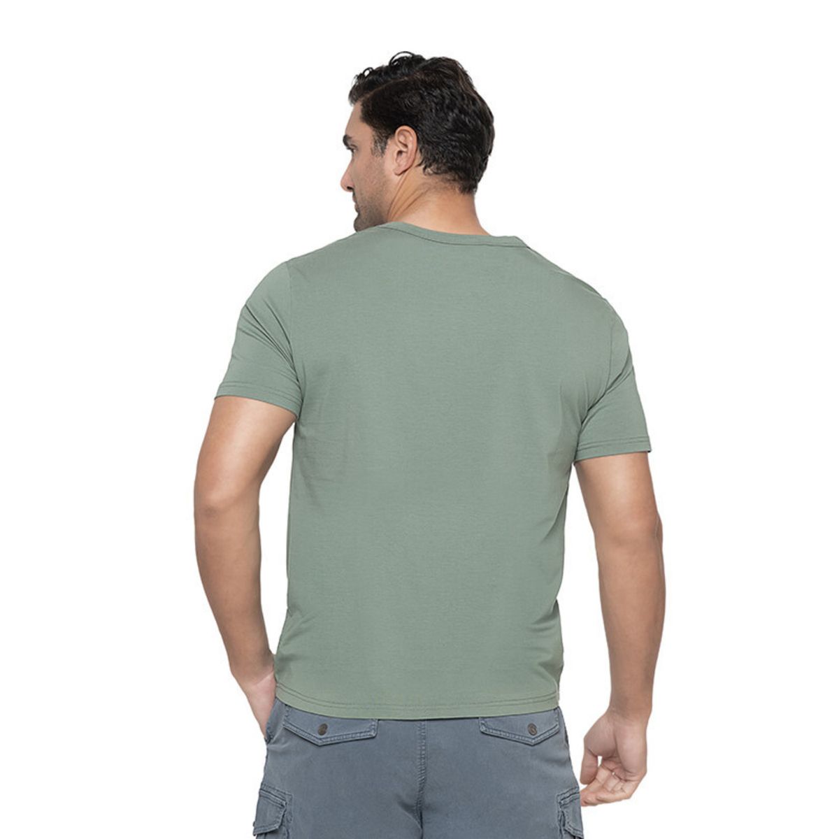 PANAMA JACK - Polera Hombre Casual Verde Panama Jack