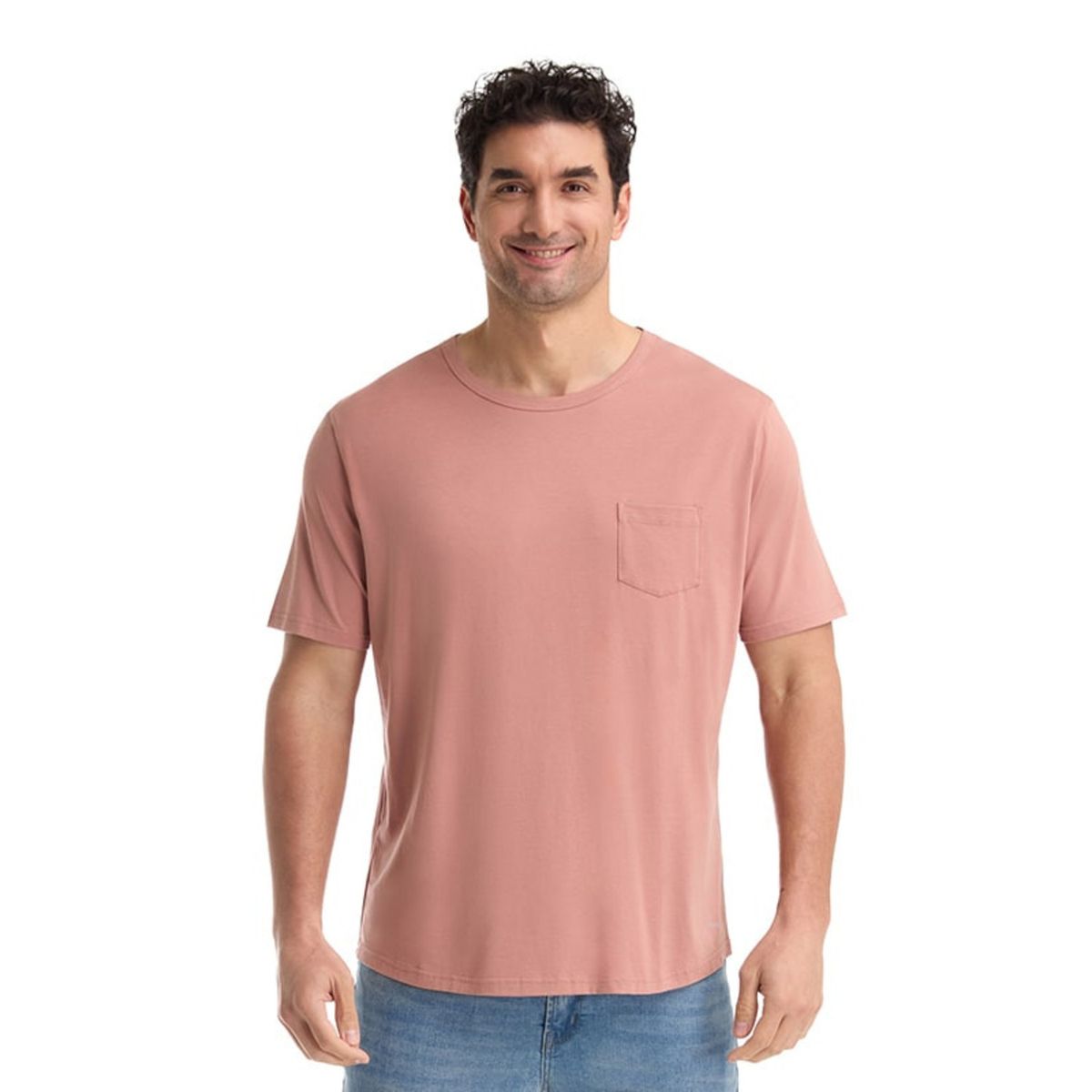 PANAMA JACK - Polera Hombre Casual Coral claro Panama Jack