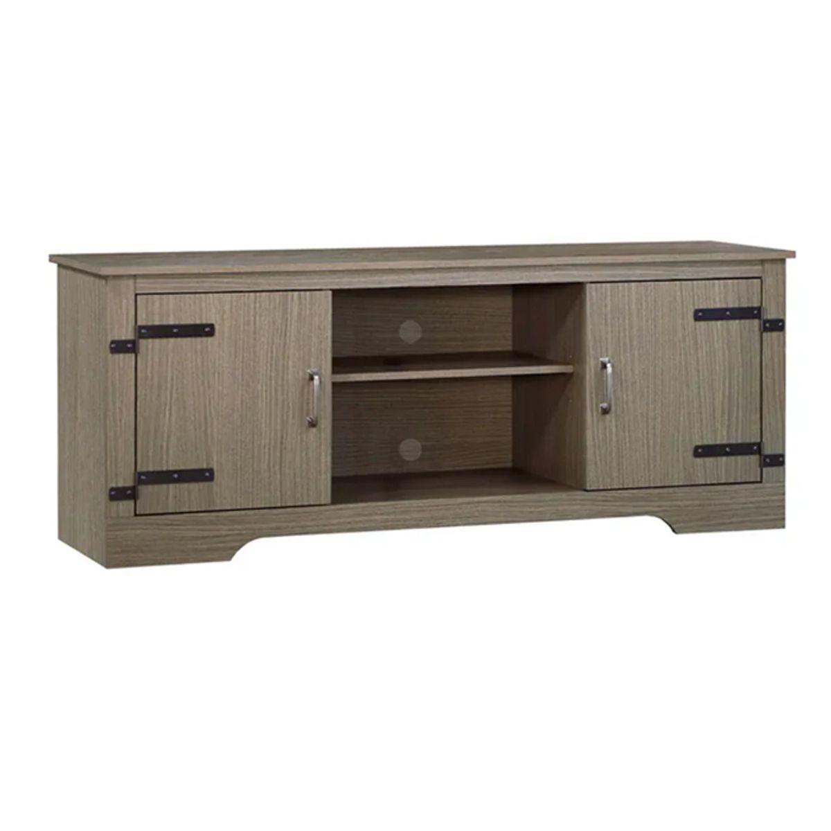 MSA MUEBLES SANTA ANA - Rack 1.5 Mt. Waltnut Wood