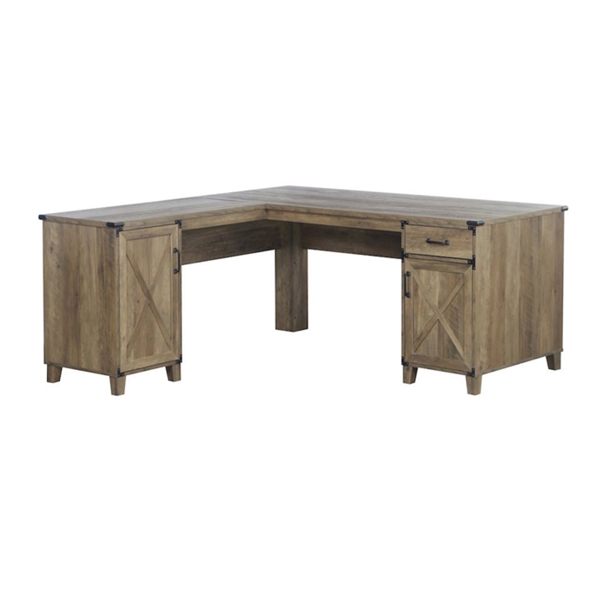 MSA MUEBLES SANTA ANA - Estación de Trabajo Rustik OAK Line