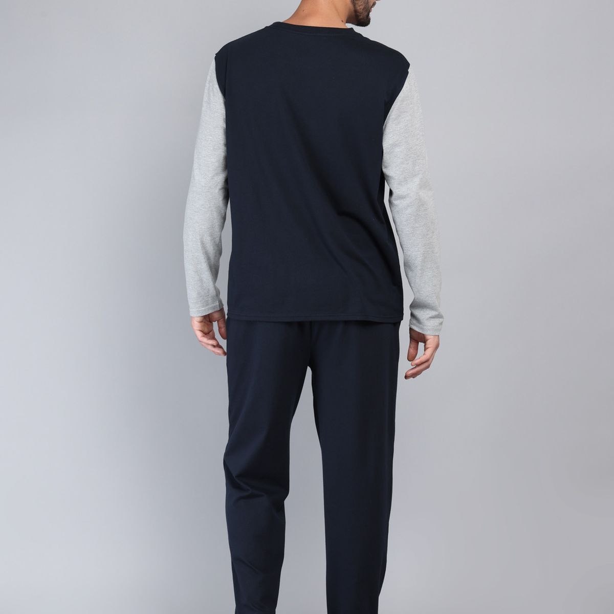 ARROW - Pijama Largo Regular Fit Azul Arrow ARROW