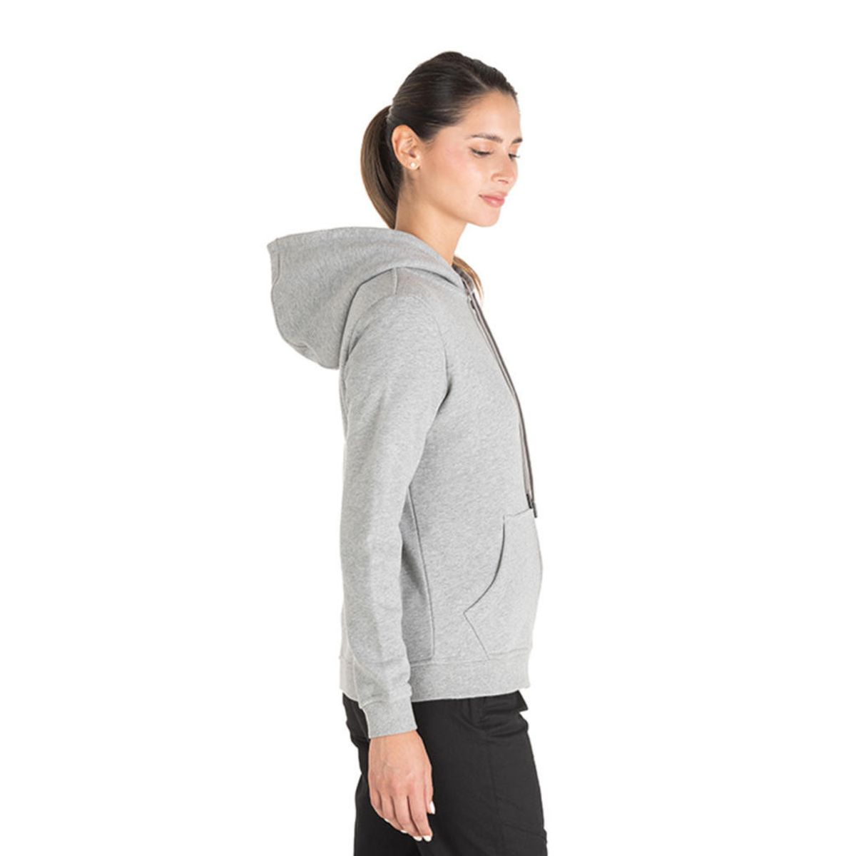 PANAMA JACK - Polerón Mujer Casual Gris Panama Jack