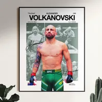Cuadro Alexander Volkanovski UFC MMA Con Marco