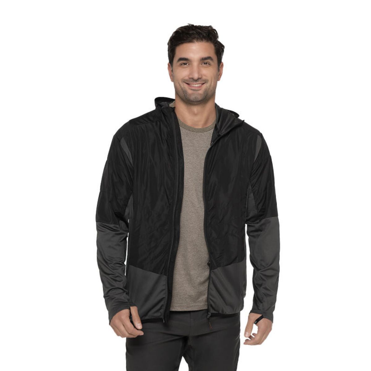 PANAMA JACK - Polerón Hombre Deportivo Gris Panama Jack