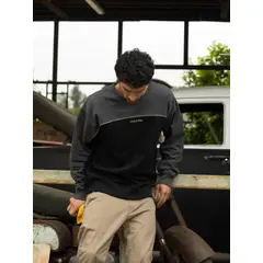 VOLCOM - Poleron CR 2K Stone Crew Negro Hombre