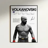 Cuadro Alexander Volkanovski UFC MMA IV Con Marco