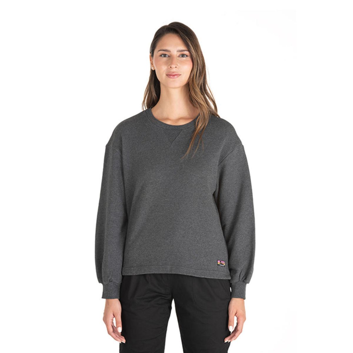 PANAMA JACK - Polerón Mujer Casual Gris Panama Jack