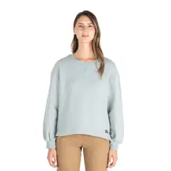 PANAMA JACK - Polerón Mujer Casual Celeste