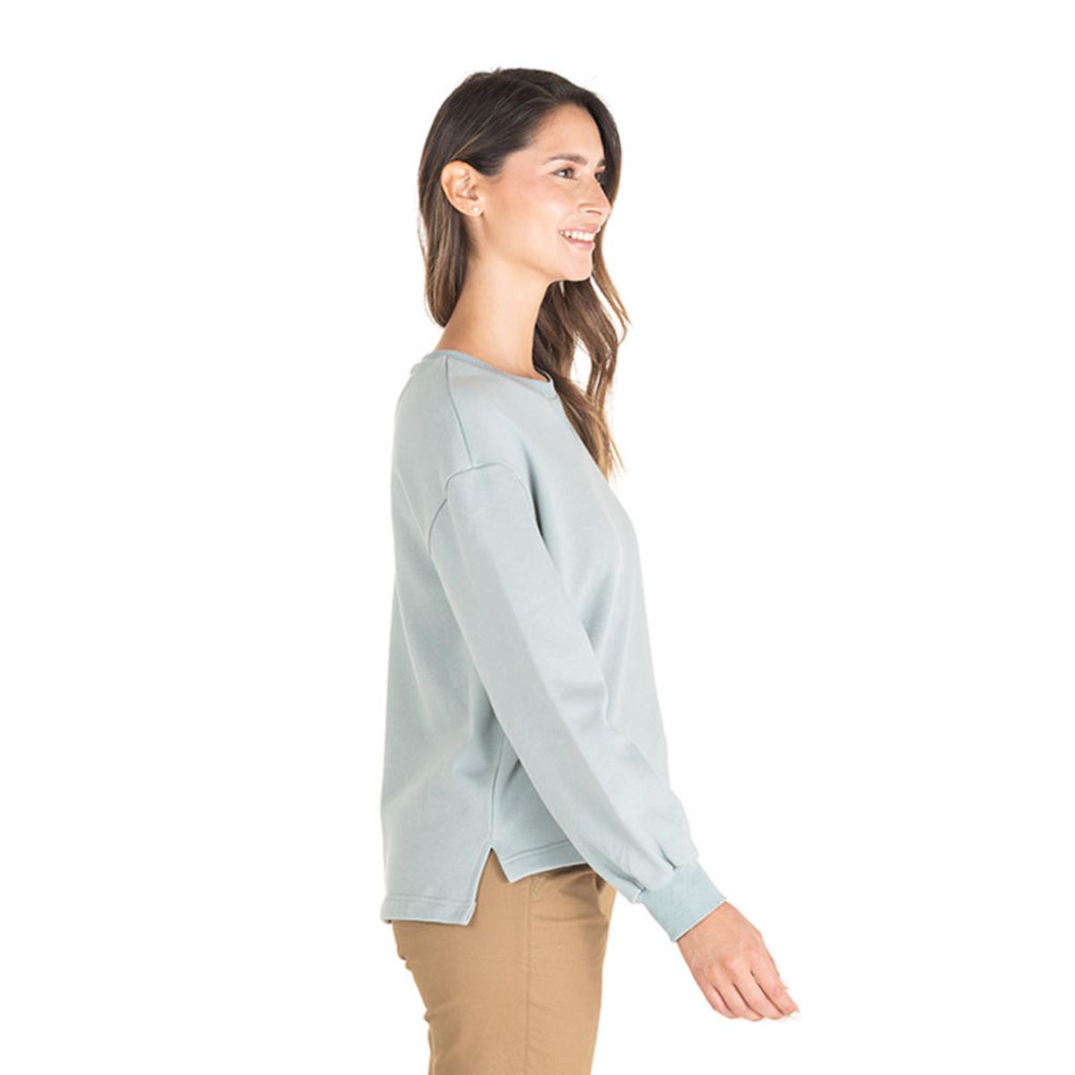 PANAMA JACK - Polerón Mujer Casual Celeste Panama Jack