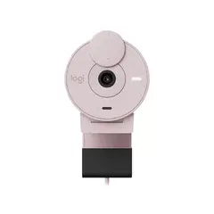 LOGITECH - Cámara Web BRIO 300 Full HD 1080p Color Rosado