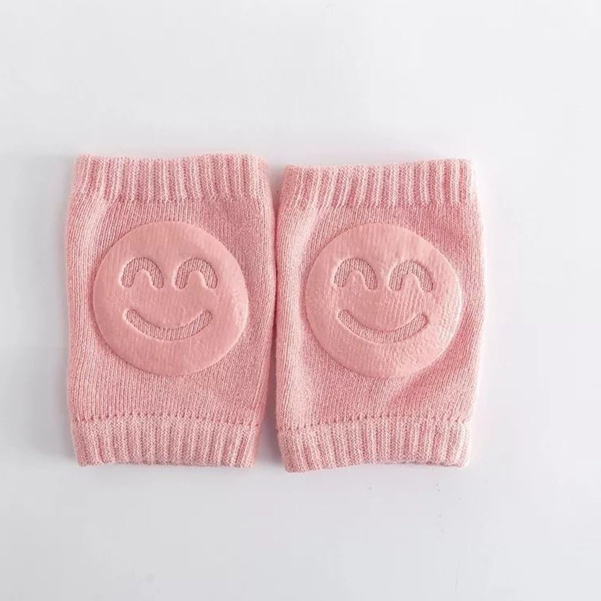 GENERICO - Set 2 pares de rodilleras de protección para bebé sirve hasta 12 meses ( solo rosa )