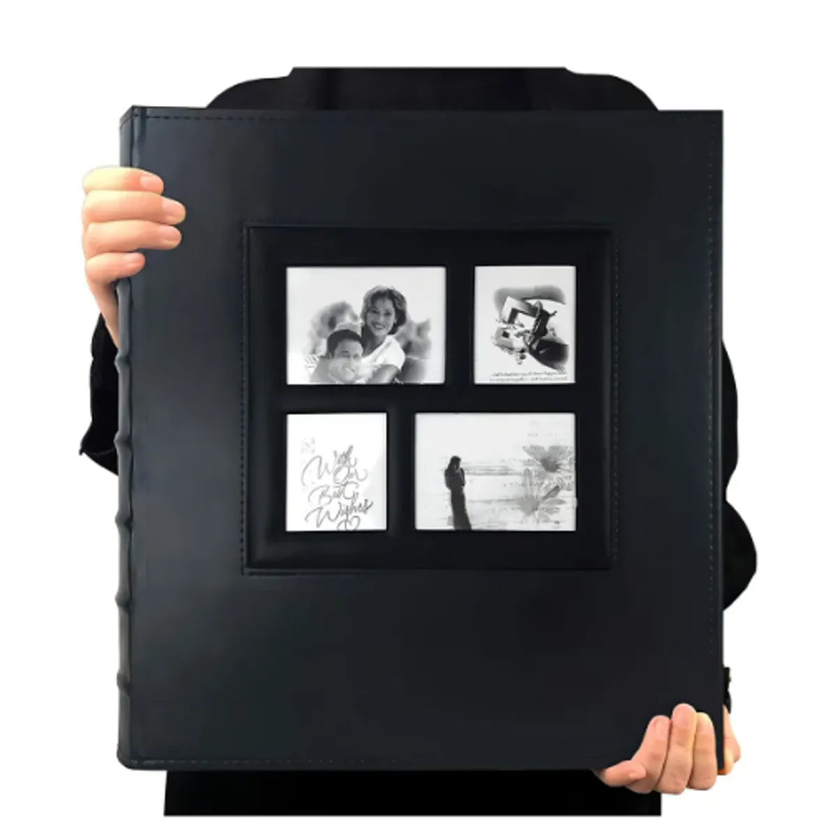 GENERICO - Álbum Fotográfico Para Set Paquete 1 Piezas 500 Fotos Color Negro