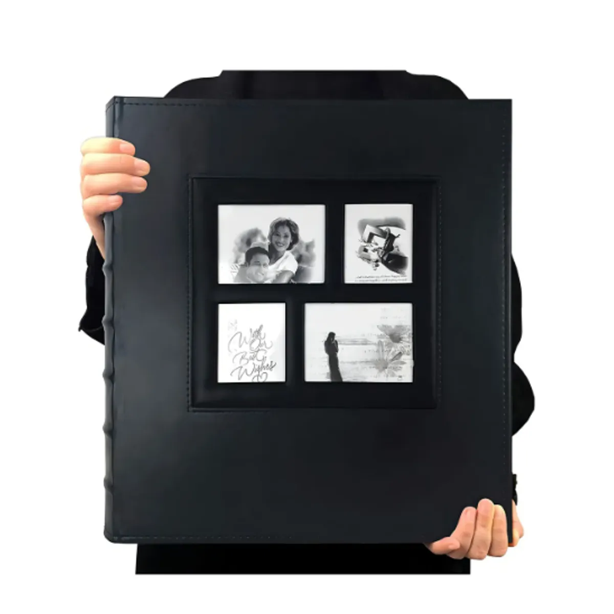 GENERICO - Álbum Fotográfico Para Set Paquete 1 Piezas 500 Fotos Color Negro