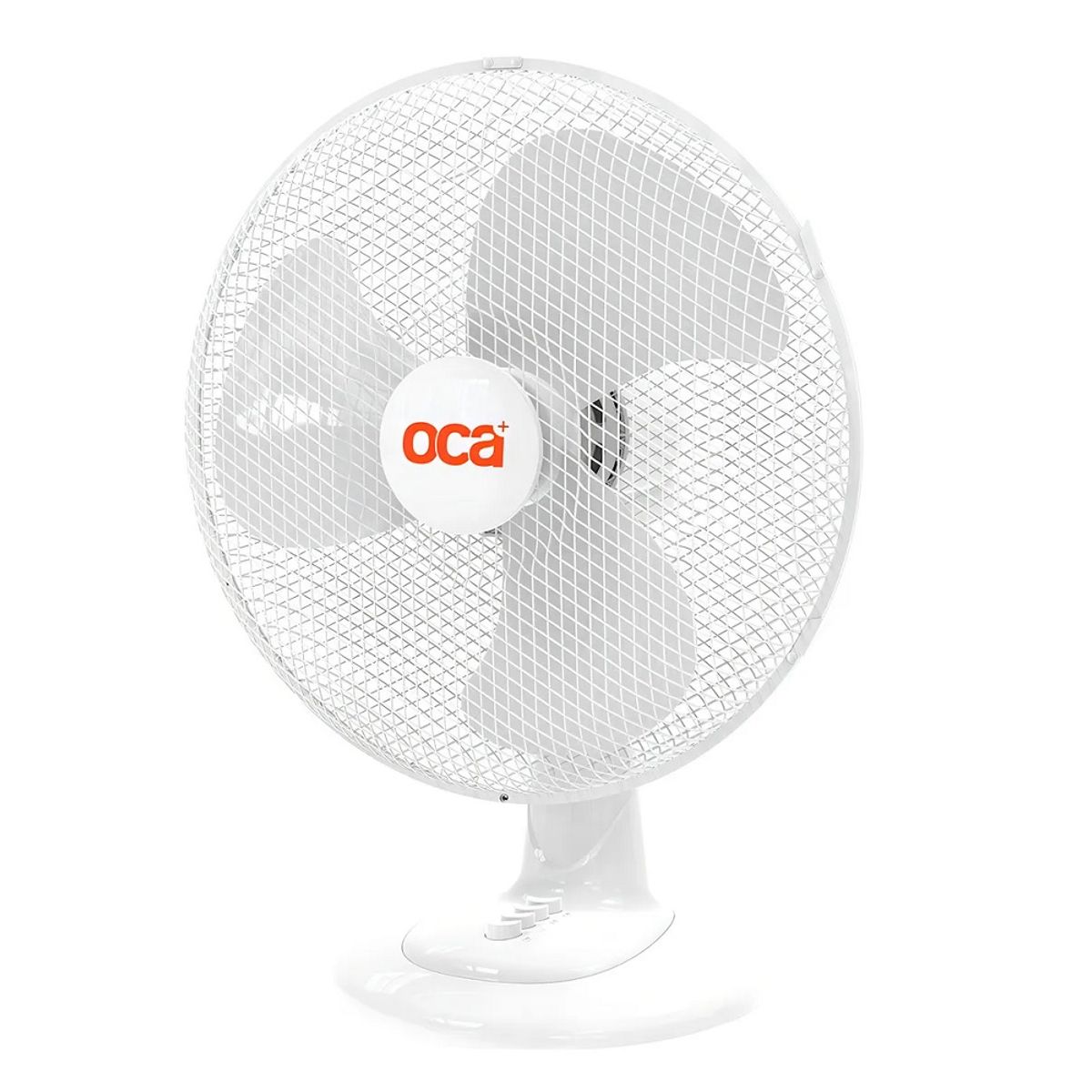 GENERICO - Ventilador de sobremesa blanco 16 sin control remoto Oca