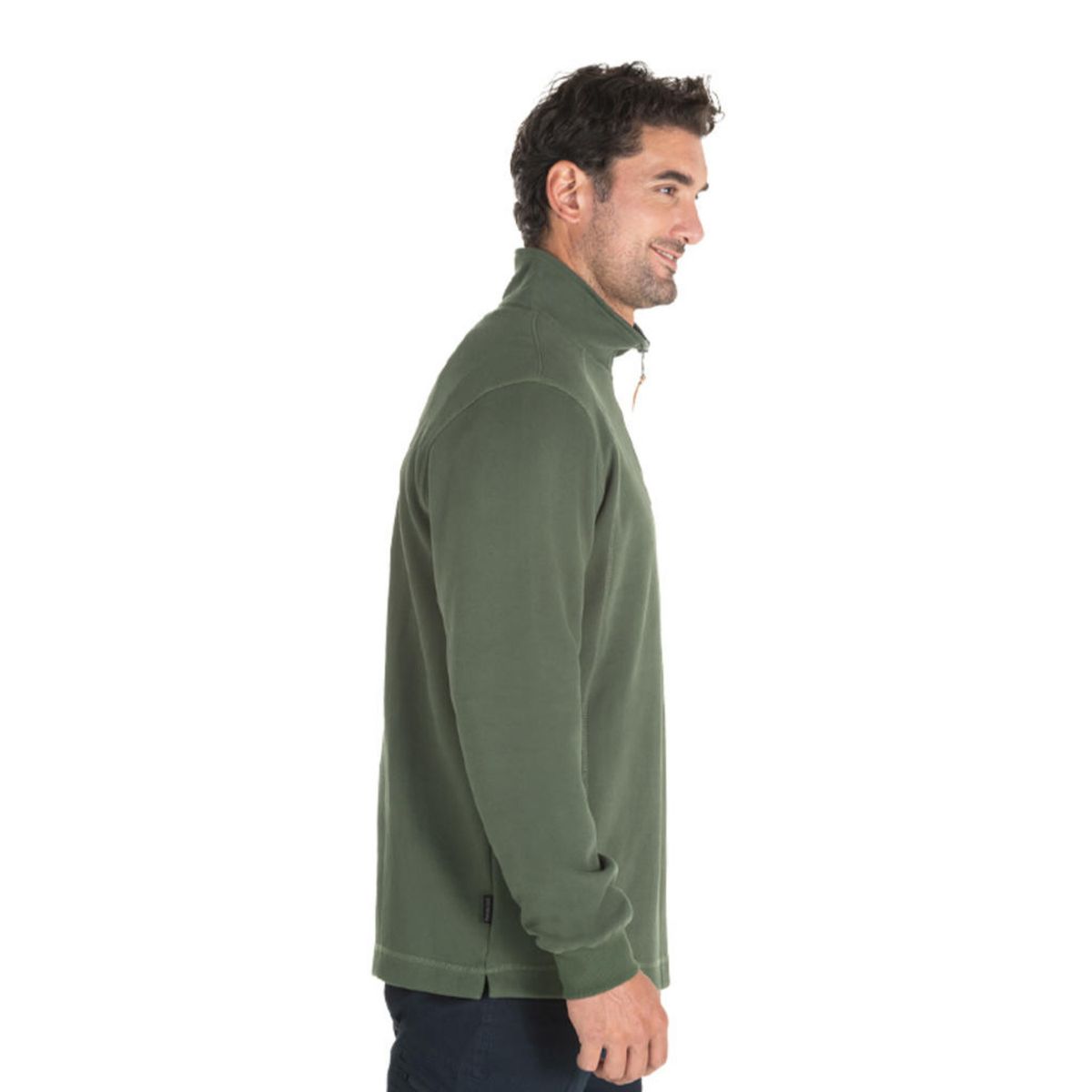 PANAMA JACK - Polerón Hombre Casual Verde Panama Jack