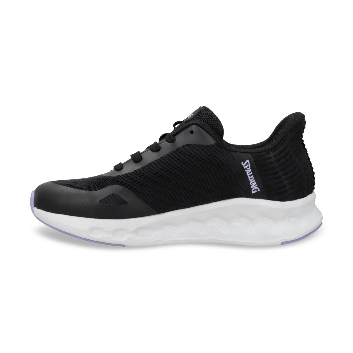 SPALDING - ZAPATILLA MUJER COMFORT WALK2 BLACK-LAVENDER SPALDING