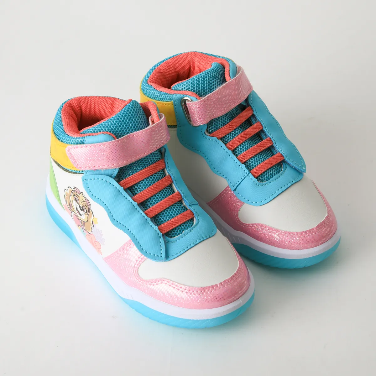 PAW PATROL - Zapatilla Caña Alta Niña Luces Skye Multicolor Paw Patrol