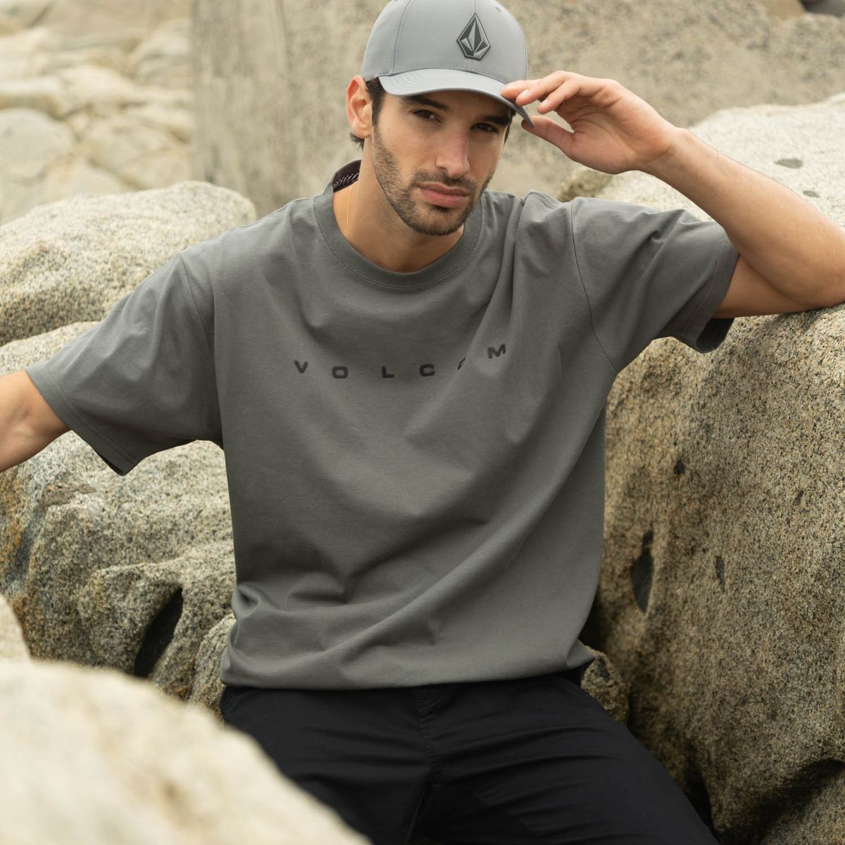 VOLCOM - Polera MC Yewwro Verde Hombre Volcom