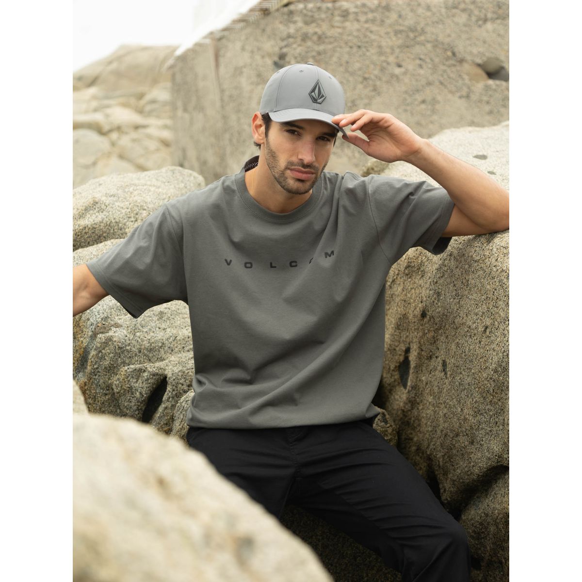 VOLCOM - Polera MC Yewwro Verde Hombre Volcom