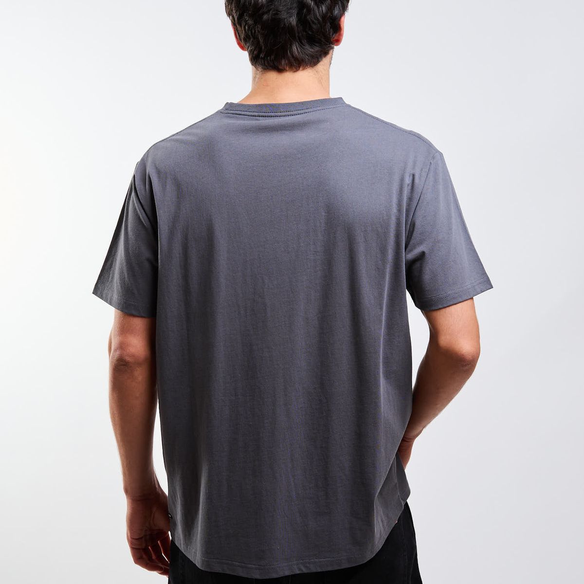 VOLCOM - Polera MC Stoneblanks Bsc Gris Hombre Volcom