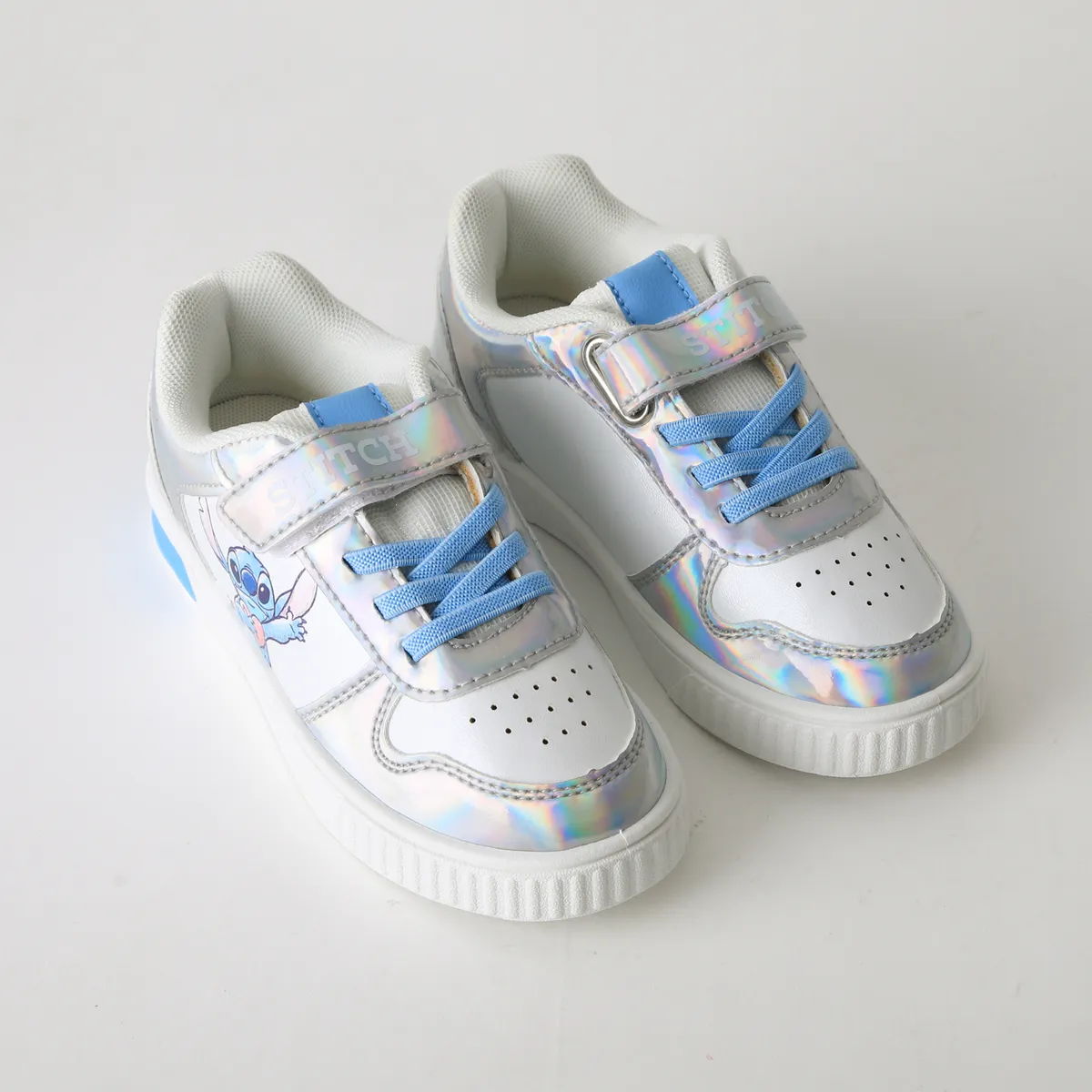 DISNEY - Zapatilla Luces Niña Corazón Lilo & Stitch Blanco Disney