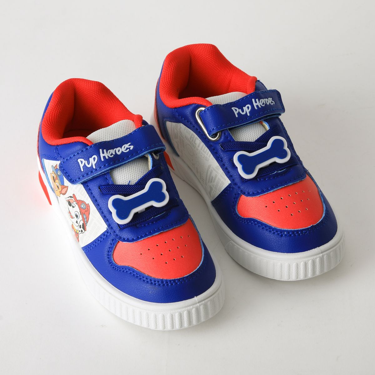 PAW PATROL - Zapatilla Luces Niño Chase & Marshall Azul Paw Patrol