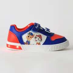 PAW PATROL - Zapatilla Luces Niño Chase & Marshall Azul