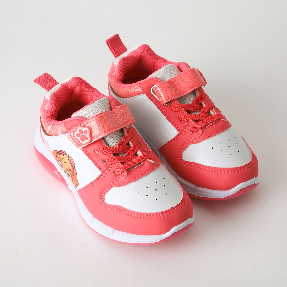 PAW PATROL - Zapatilla Luces Niña Velcro Skye Rosado Paw Patrol